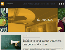 Tablet Screenshot of 3advertising.com